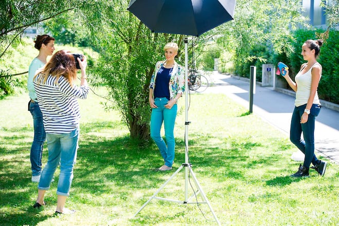 Dominique Rinderknecht Miss Schweiz 2013 Soda Stream Shooting Garten