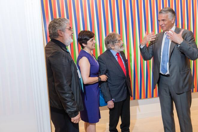 Art Basel 2018 Sergio Ermotti Carlos Cruz