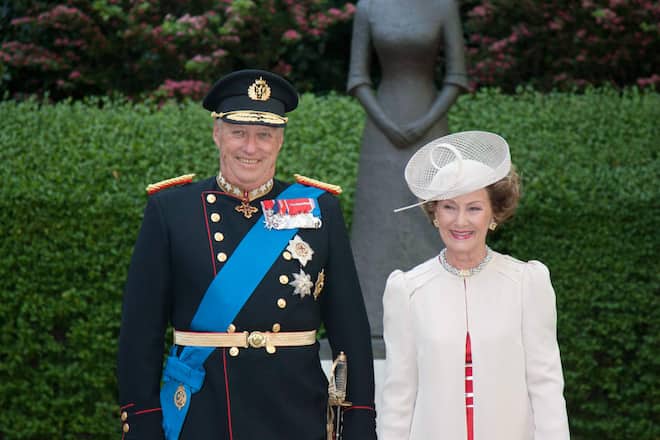 Sonja und Harald von Norwegen