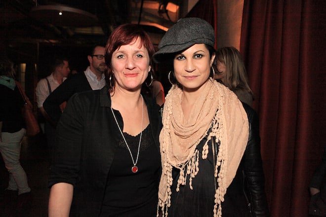 Gigi Moto und Tanja Dankner am Benefizkonzert Martin Schenkel