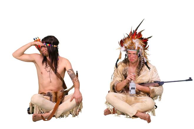 Jonny Fischer und Manu Burkart als Duo Divertimento 9