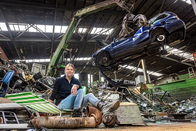 Karin Bertschi Recyceling Müll