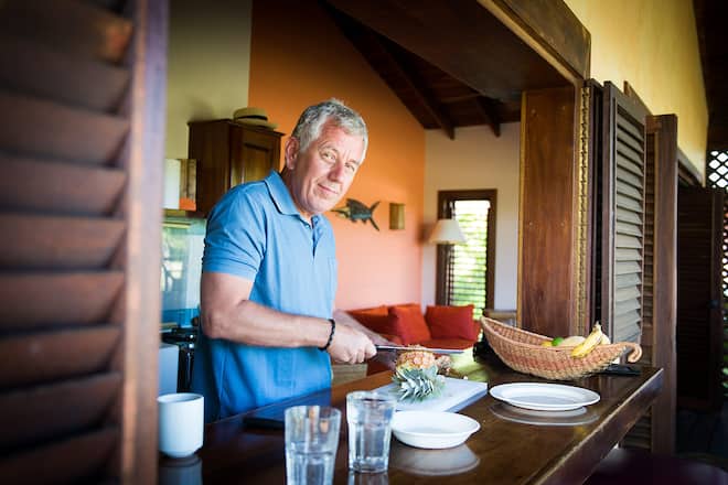 Röbi Koller auf Grenada