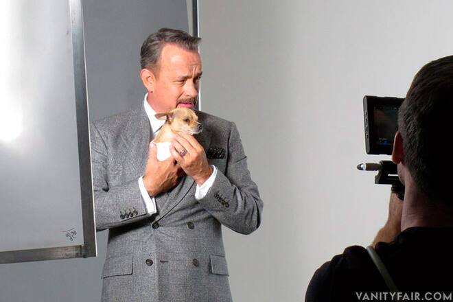 Vanity Fair Hollywood Portfolio 2013: behind the scences Tom Hanks