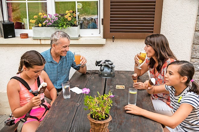 Beat Jans in den Familienferien