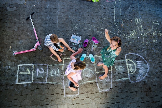 Lukas Studer und seine Zwillinge