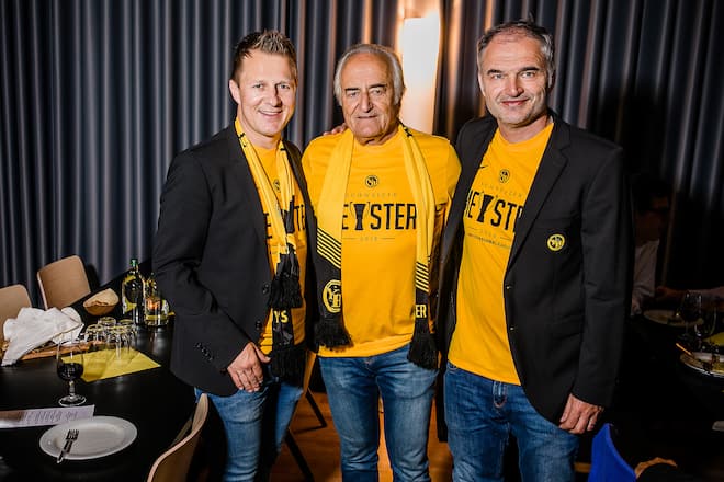 YB Meister Feier Bern Christoph Spycher Stéphane Chapuisat Jöggi Rihs