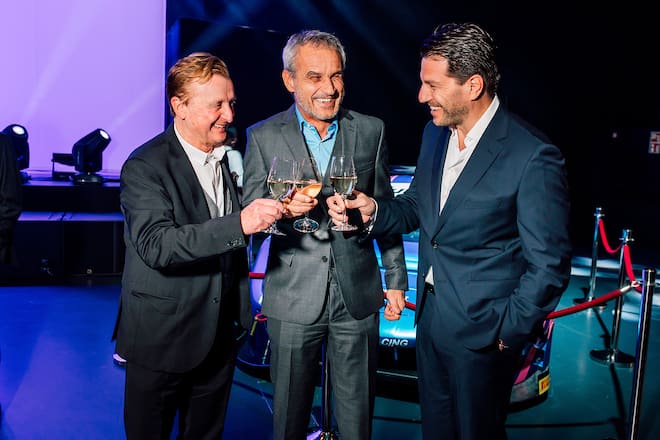 Pirelli Night 2019 Karl Bieri Beat Zehnder Marco Parroni