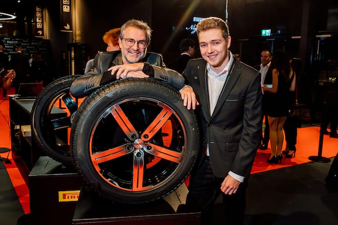 Pirelli Night 2019 René Rindlisbacher Sohn Nico