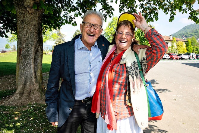 Erika Hess und Jacques Reymond