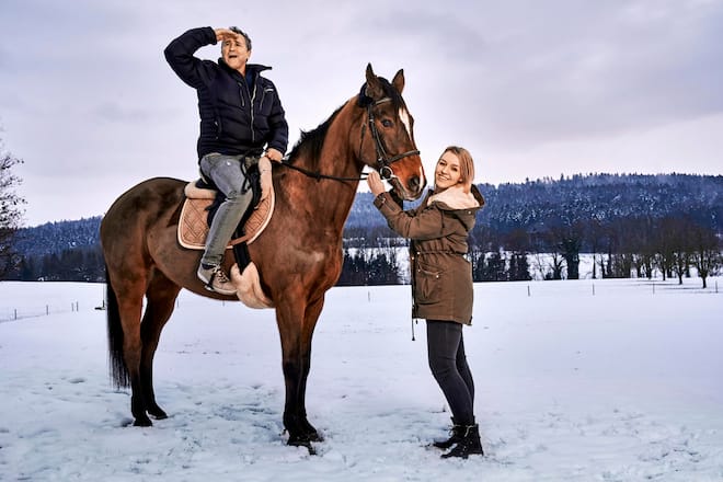 René Rindlisbacher und Tochter Laura 2019