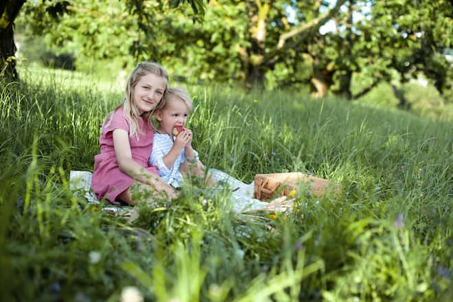 Sarina Arnold mit Familie SI Shooting Ausgabe 34/2018