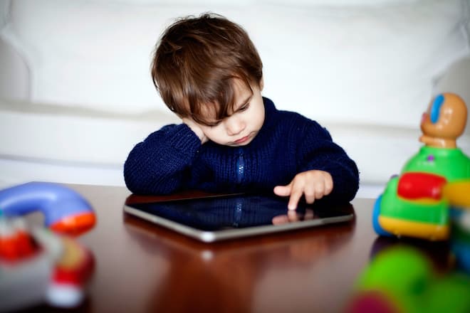 Gadget-Sucht: Kinder und iPads
