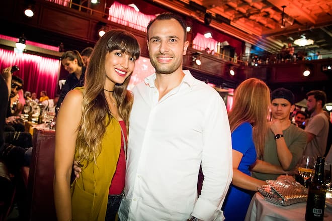 Sara Leutenegger «GNTM»-Kandidatin 2018 und Ehemann und Ex-Bachelor Lorenzo Leutenegger am Bachelorette Public Viewing Finale im Zürcher Kaufleuten 11.06.2018