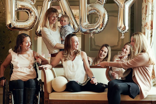 Martina Hingis Babyshower