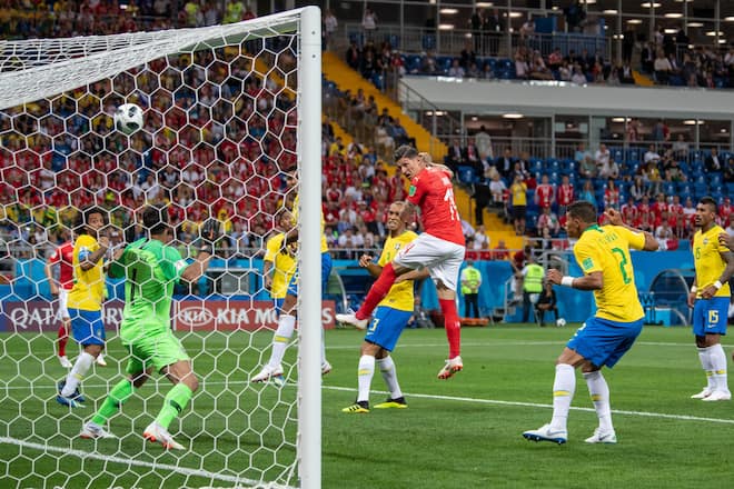 Steven Zuber WM 2018 in Russland Match Brasilien-Schweiz vom 17