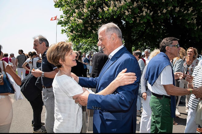 Erika Hess und Jacques Reymond