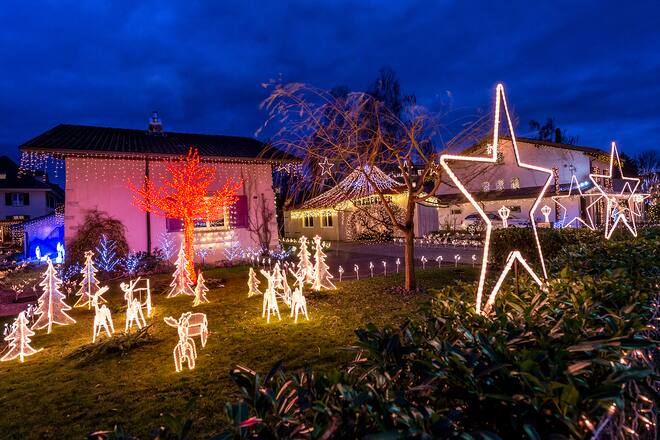 Weihnachten 2015 Beleuchtung Reportage