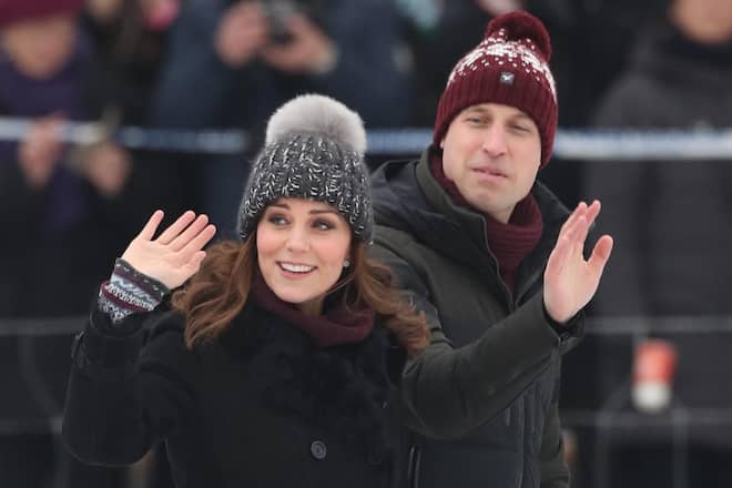 Kate und William in Schweden