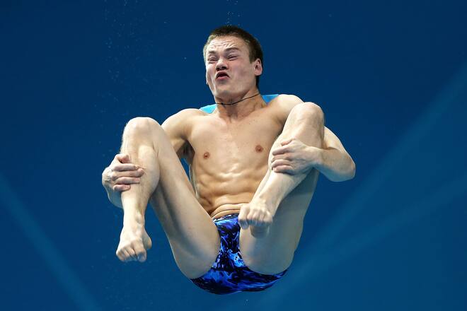 Lustige Olympia-Gesichter