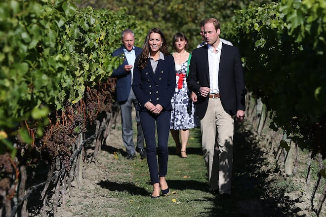 Prinz William und Herzogin Catherine Kate in Neuseeland 2014