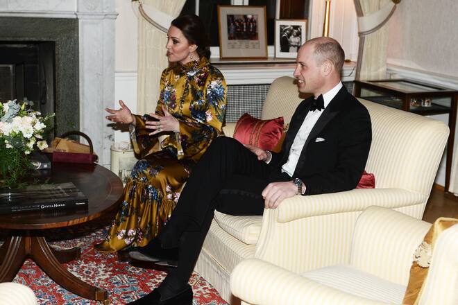 Kate und William zu Besuch in Schweden