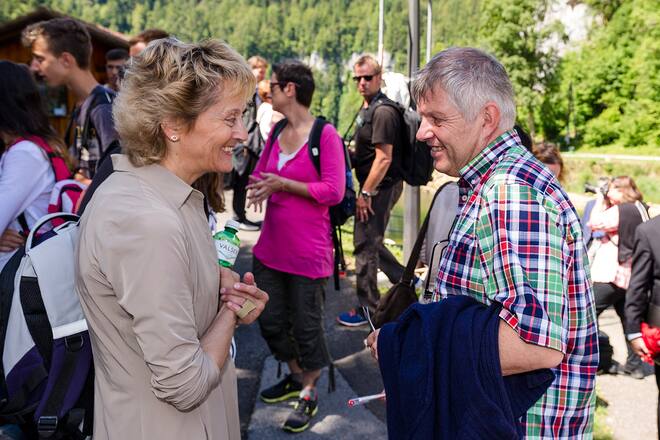 Schulreise Bundesrat Didier Burkhalter