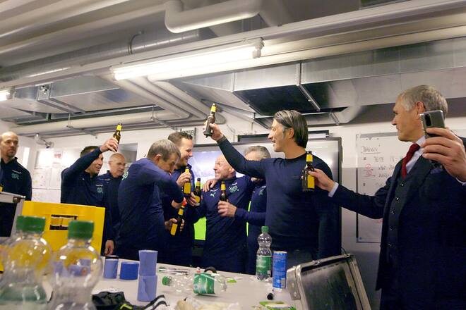 Fussball Nati, Qualifikation für die WM 2022 in Katar nach Sieg gegen Bulgarien, 15.11.2021, SI 46/2021