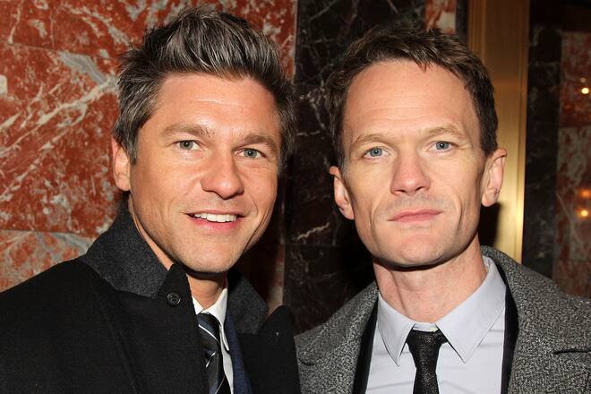 Neil Patrick Harris 10. Jahrestag mit Freund