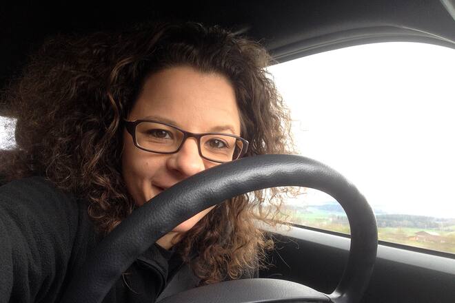 Carmen Fenk (Music Star) und Band im Selbstporträt My Day Fototagebuch