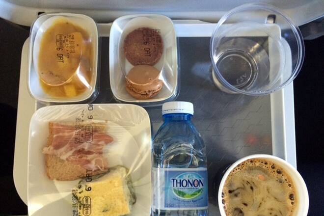 Flugzeugessen Flugzeug Reise Bora Bora Fotos Blog Zoe Torinesi