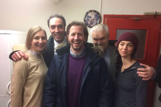 «Wilder»-Crew Sarah Spale, Laszlo Kish