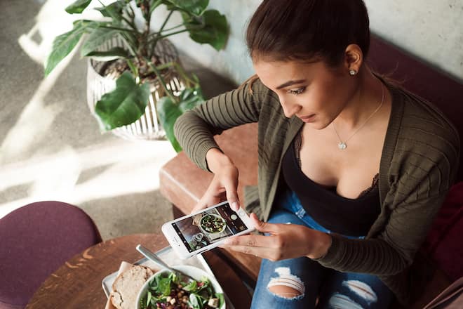 Sara Leutenegger Influencerin SI Shooting anlässlich Digitaltag Porträt Oktober 2018