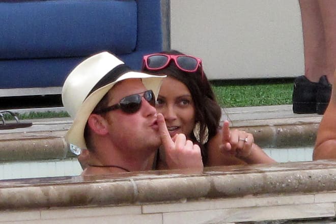 Prinz Harry Freundin Vater 30. Geburtstag