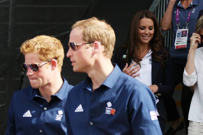 Olympia 2012 Royals Harry und William
