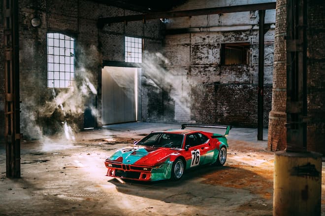BMW Art Car – der M1 von Andy Warhol (1928–1987)