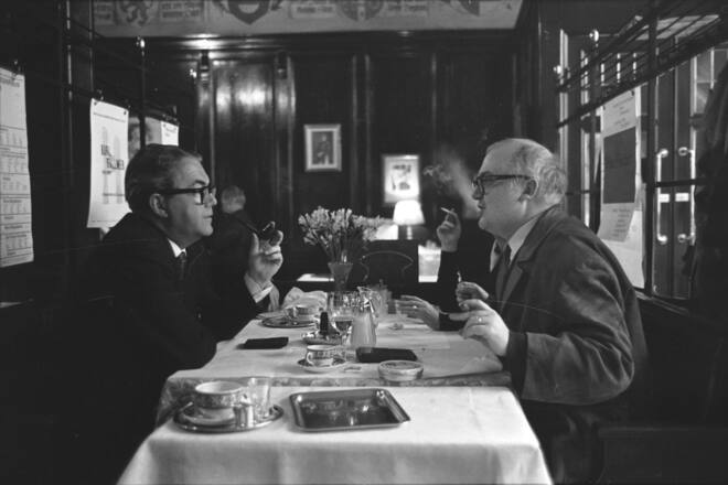 Friedrich Dürrenmatt und Max Frisch