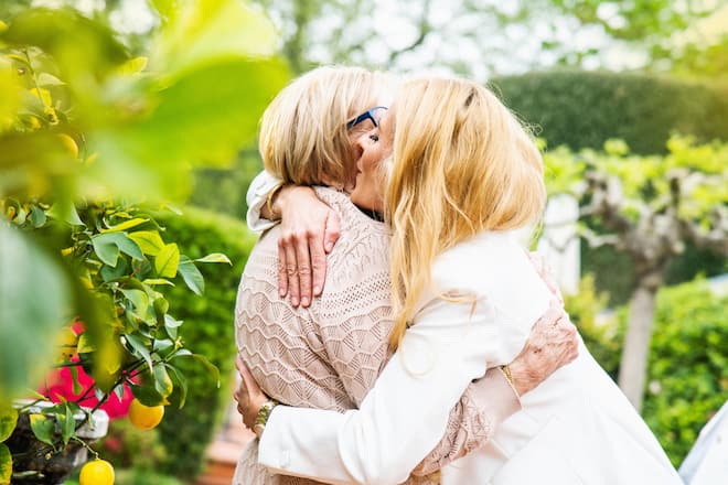 Christa Rigozzi mit Mama und Grossmutter 2019 Hair- & Make-Up Julia Grunz