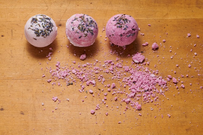 Selbstgemacht Badekugel Family