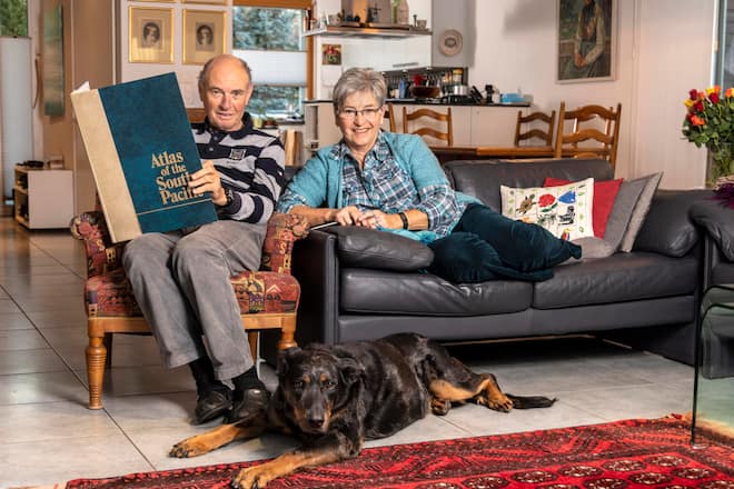 Hermann Oberli mit frau Elisabeth