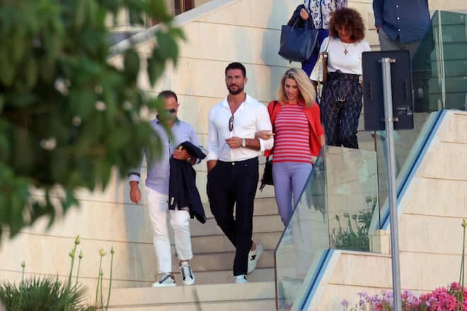 Exklusive Fotos: Michelle Hunziker und Giovanni Angiolini auf Sardinien