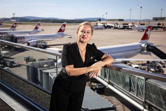 Sandrine Nikolic-Fuss, Präsidentin Kabinenpersonal Swiss