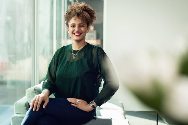 Silvia Binggeli, Chefredaktorin Schweizer Illustrierte, aufgenommen im Medienpark Zuerich