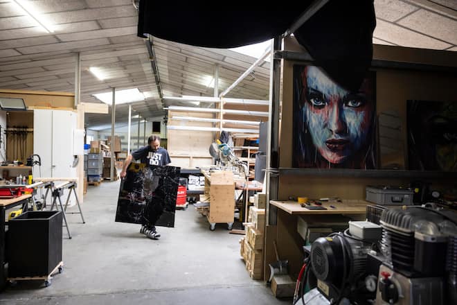 Simon Berger, Glaskünstler