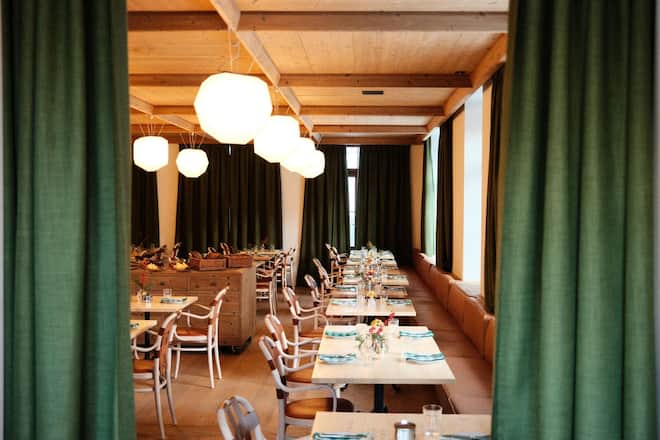 Neu eröffnetes Restaurant «Waldrand» in Wengen.