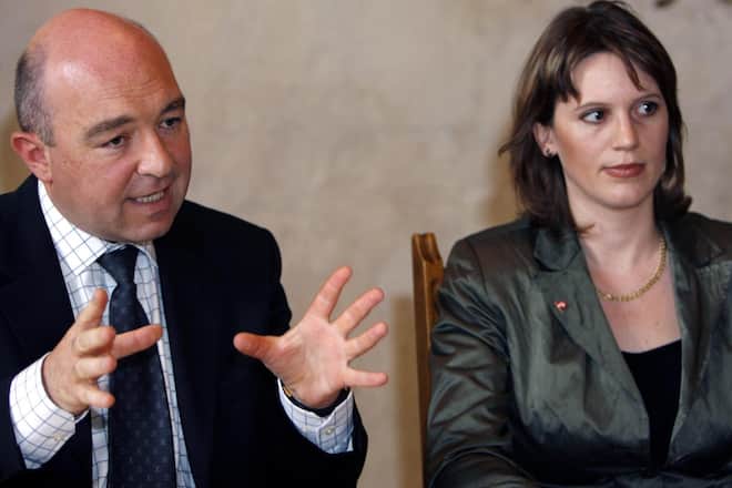 Chantal Gallade und Daniel Jositsch