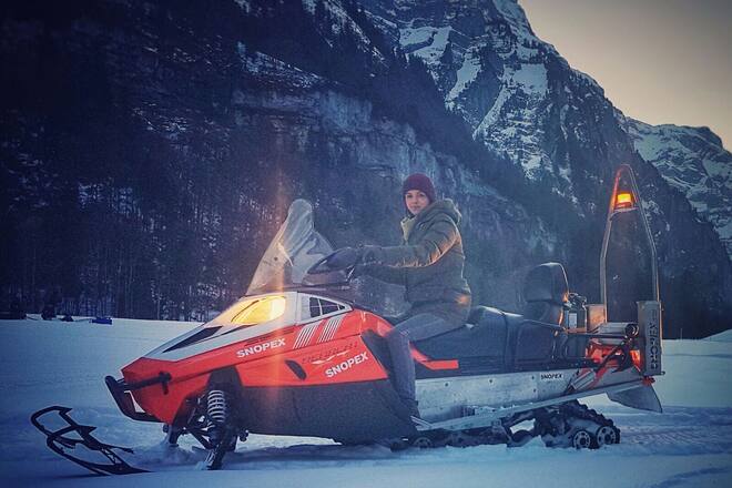 Sarah Spale am Set von «Wilder»