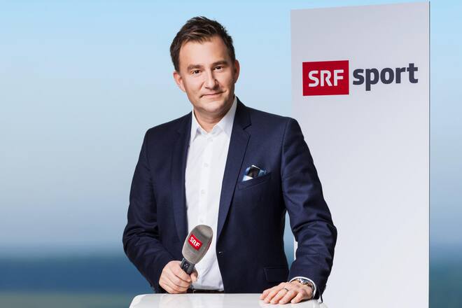 Sascha Ruefer, SRF Moderator Sport, 2018