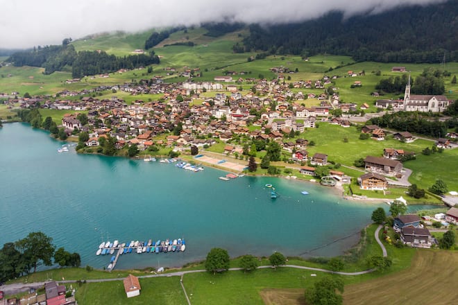 Dorf des Jahres. Lungern OW. Bild © Remo Naegeli