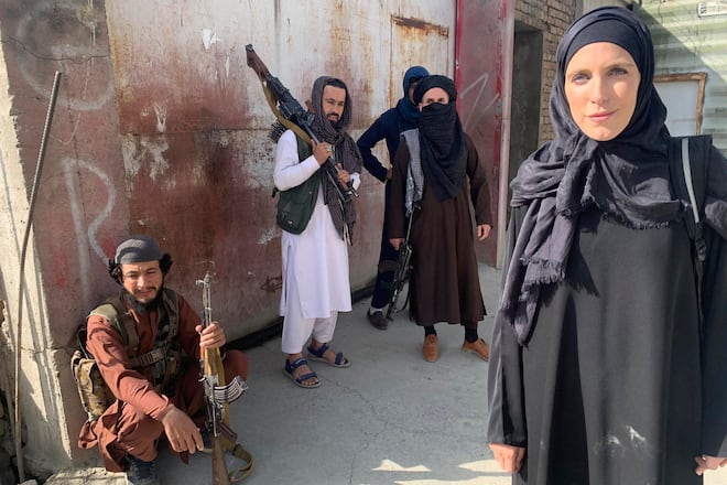 Clarissa Ward, CNN Reporterin, Kabul August 2021, SI 34/2021